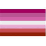 Lesbian flag 90 x 150 cm